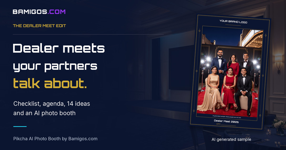 Dealer Meet Ideas: Planning Checklist, Agenda and 14 Engagement Ideas