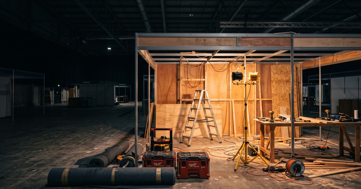 How to Brief an Exhibition Stall Fabricator (and What They Will Not Supply)