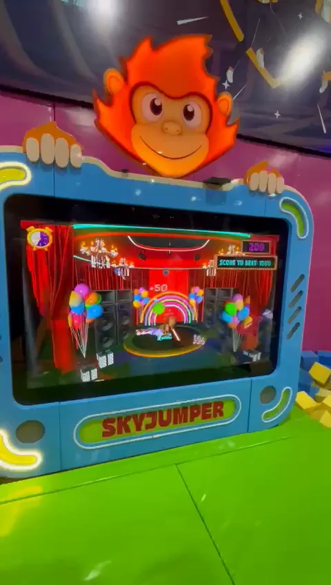 The Skyjumper game running at the park