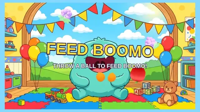 Feed Boomo: interactive wall projection game