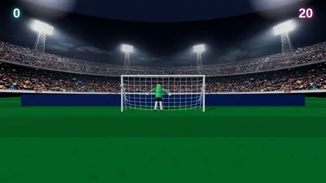 Goal Keeper: interactive wall projection game