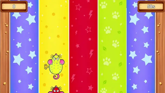 Hitty Mouse: interactive wall projection game