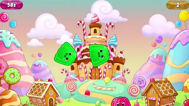 Jelly: interactive wall projection game