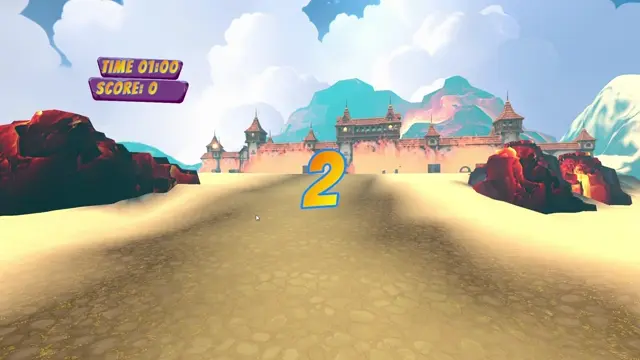 Dragon Fury: interactive wall projection game