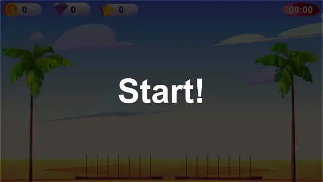 Treasure Hunt: interactive wall projection game