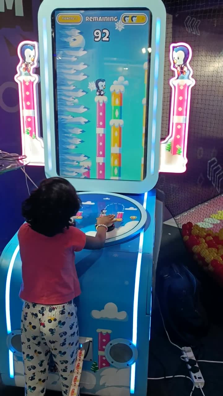 Hoppy Floppy redemption game played by a child