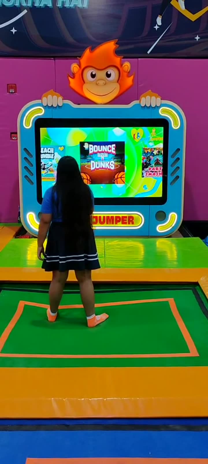 Hyper Jump trampoline play