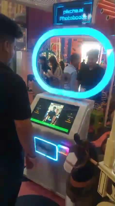 Booth tested on site after setup at Boombastic