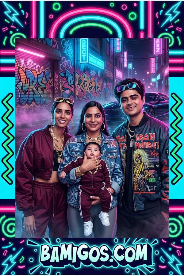 AI-transformed photo