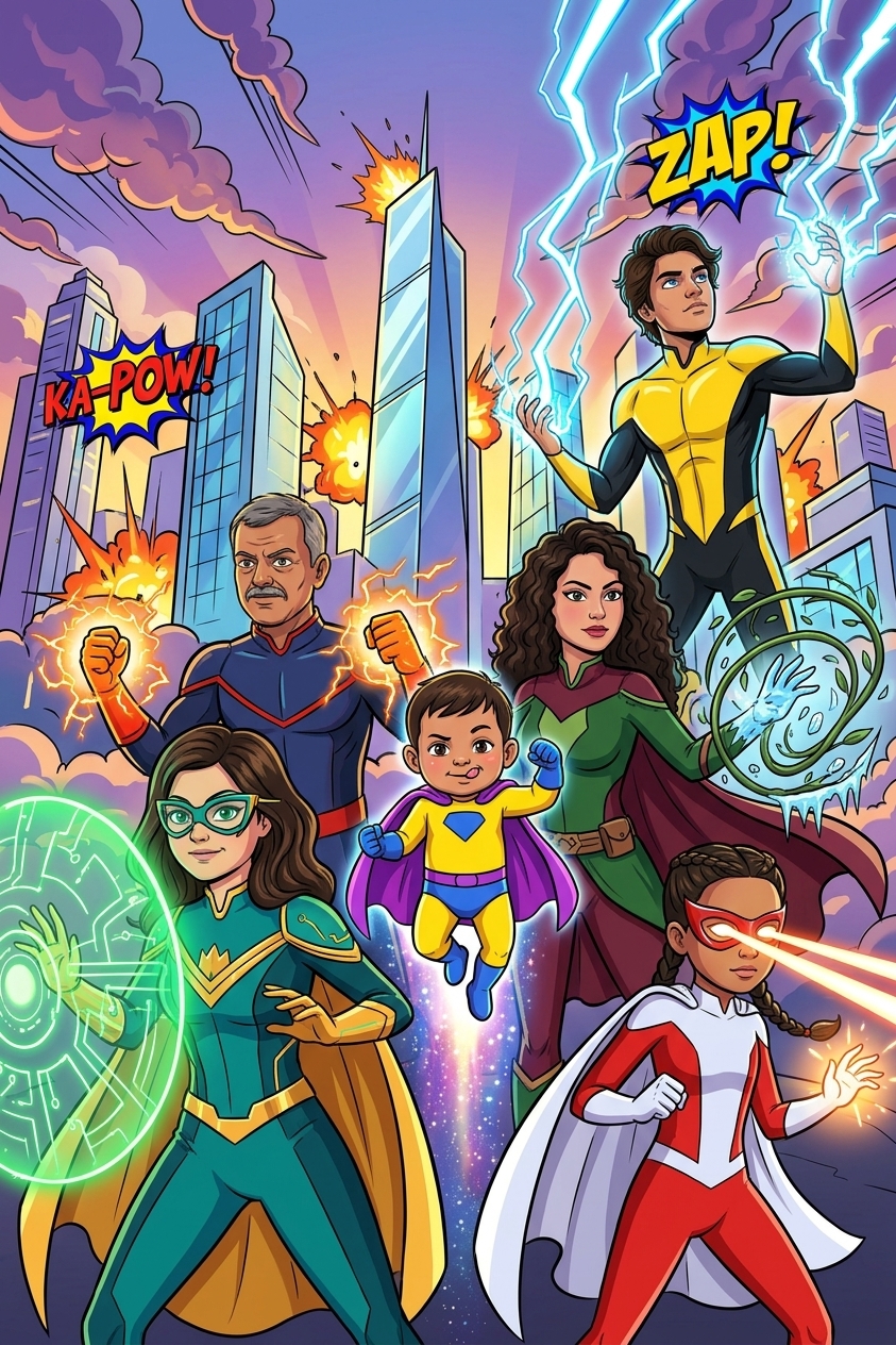 AI-transformed photo