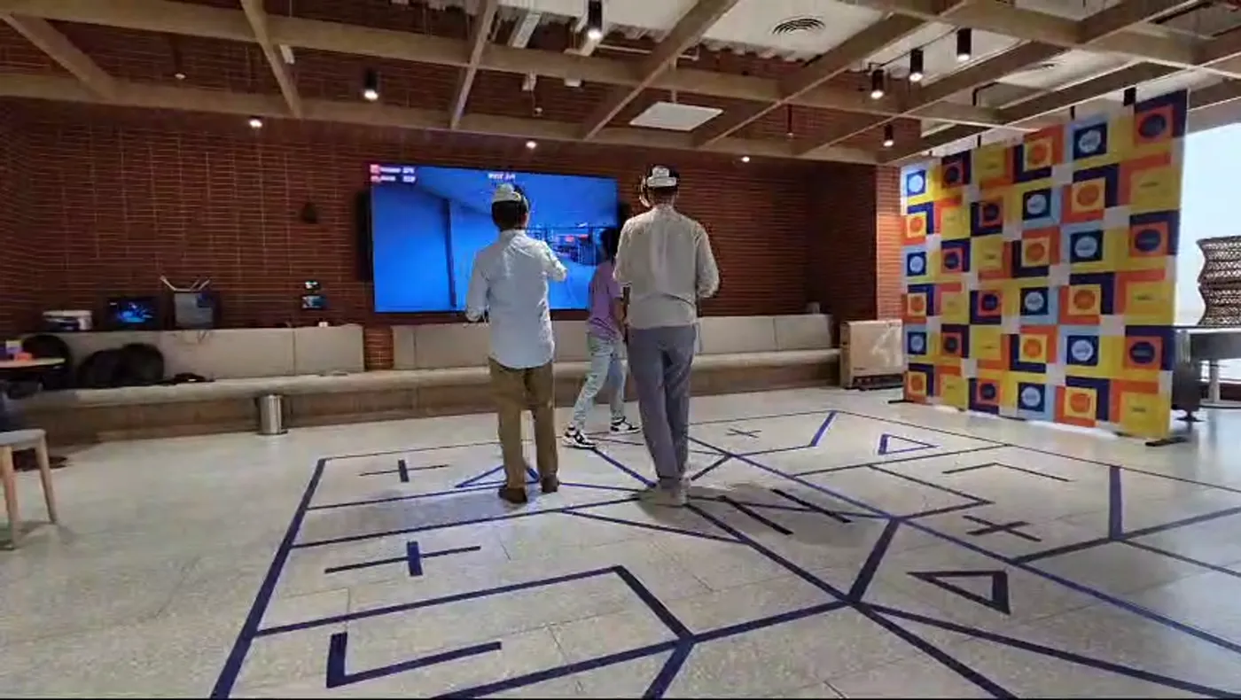 VR rental for a corporate event at LinkedIn's office